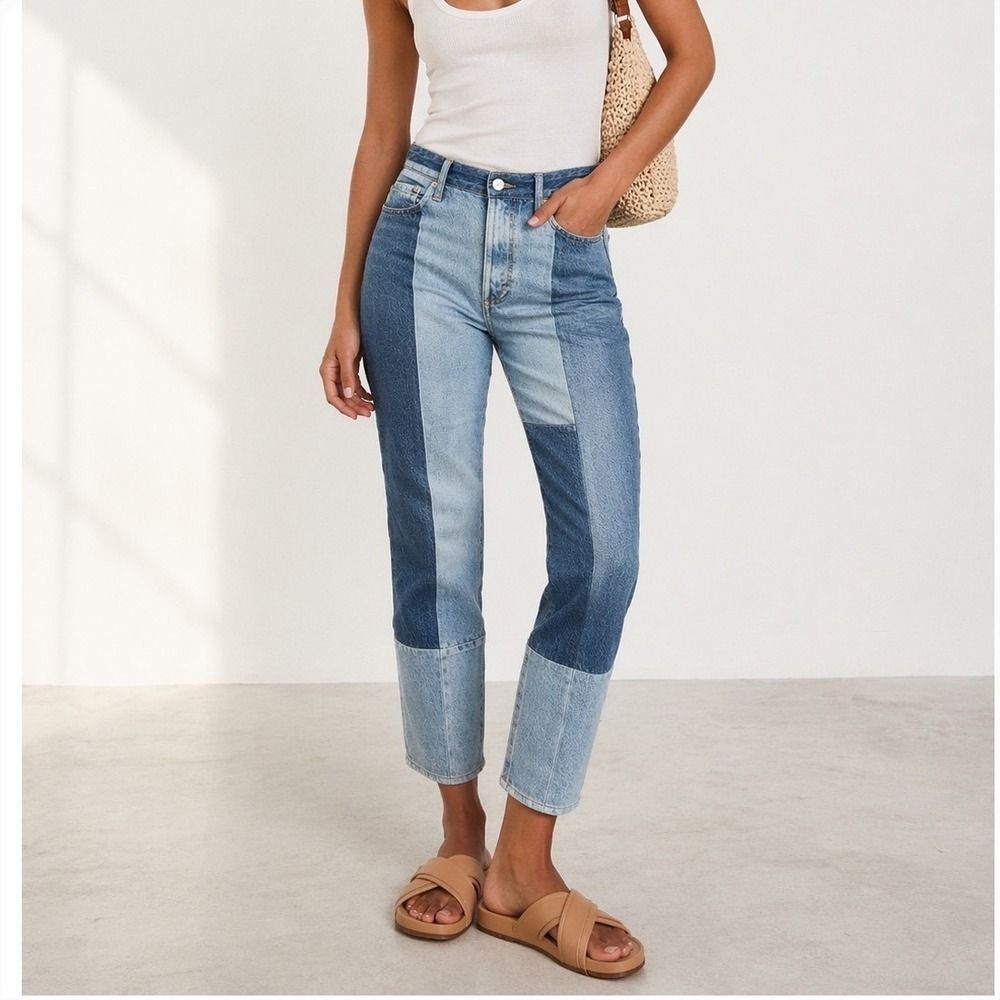 Rag and Bone Miramar Nina Cigarette Jeans Women's 26‎ Blue Stretch Slim Casual